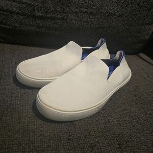 Rothy's | The Original Slip On Sneakers Bright White Women's 8